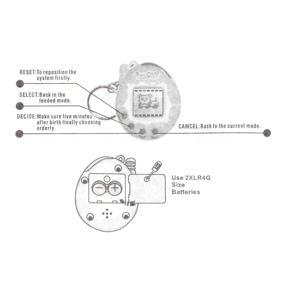 

Electronic pet virtual game machine holding children's mini gifts small and interesting