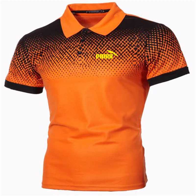 

2021 Men Polo Shirt New Short Sleeve Tee Shirt Breathable Camisa Masculina Hombre Jerseys Golftennis Men Blouse Plus Size 5XL