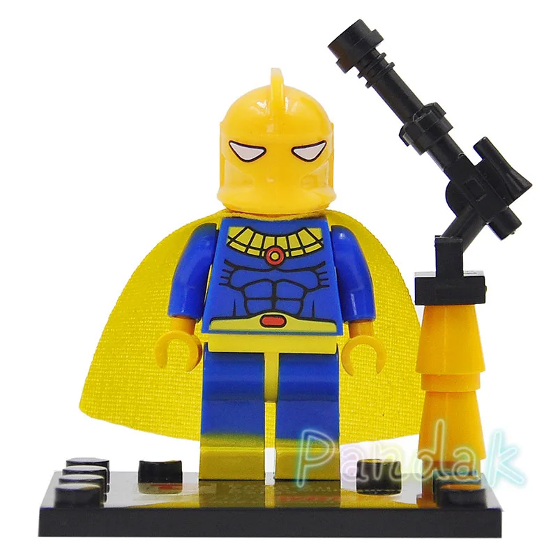 DR Fate Одиночная змея глаза Джейсон Тодд КРОК Бэтмен, Бэйн Aqualad удар задницы строительные блоки супер герой D845 D840 D856 Кирпичи Игрушки - Цвет: DR Fate