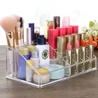 Большой органайзер для косметики, коробка, прозрачный акриловый многослойный ящик для хранения косметики, настольный креативный чехол для ювелирных изделий, держатель для кистей