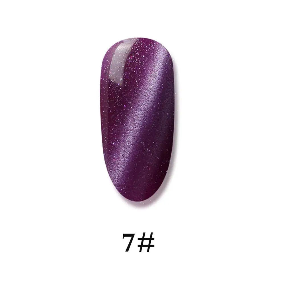 3D Гель лак кошачий глаз Хамелеон для использования с магнитом долговечный