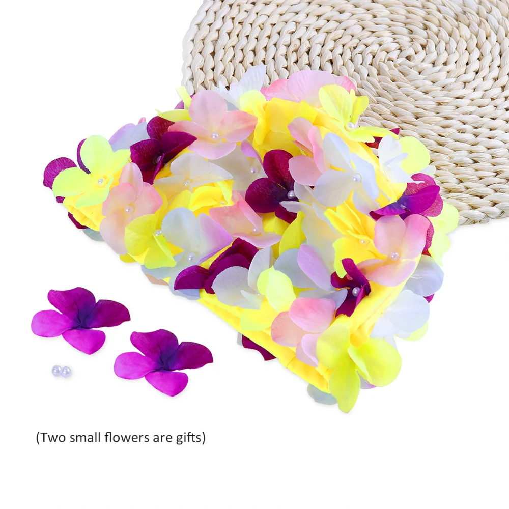 

WINOMO Fashionable Swim Cap Floral Petal Stylish Swimming Hat Bathing Caps Size for (Colorful)