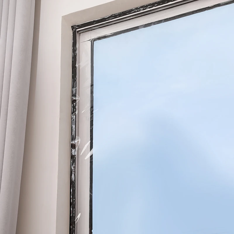 

Window Heat Insulation film Warm film in winter Self-Adhesive mucosa protective Energy transparent Soft glass film For window