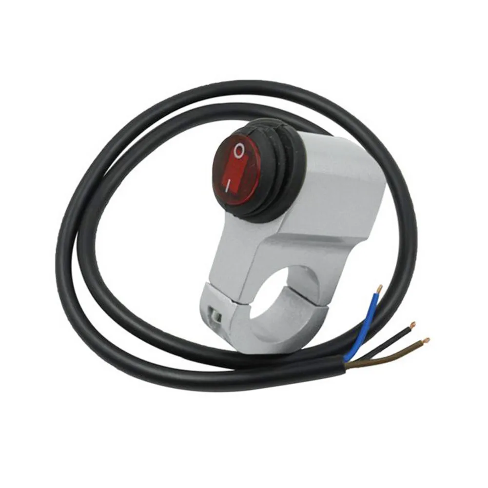 12 В светильник 22 мм Переключатель ATV противотумансветильник на руль мотоцикла