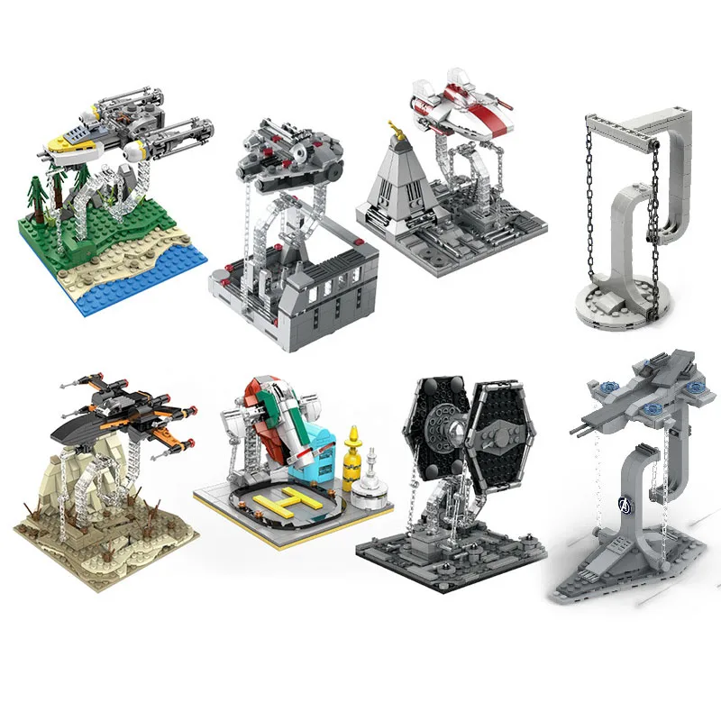 Новинка 2021 креативная подвесная рама набор моделей строительные блоки сборные