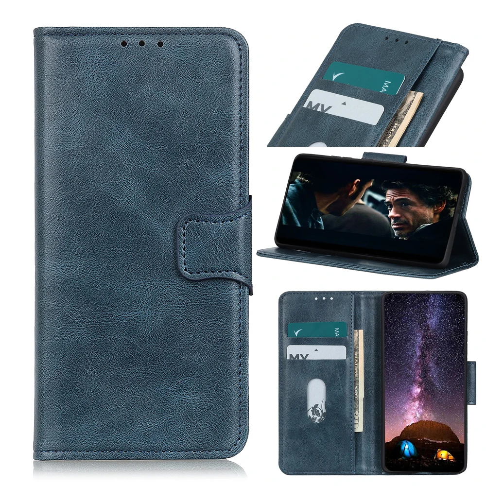 Чехол для телефона из искусственной кожи SONY XPERIA 1 II 10 L4 полностью закрытый