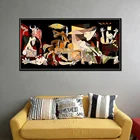 Винтажная Классическая немецкая Картина на холсте Пикассо из Испании и Франции, художественные постеры и принты, настенные картины, украшение для дома