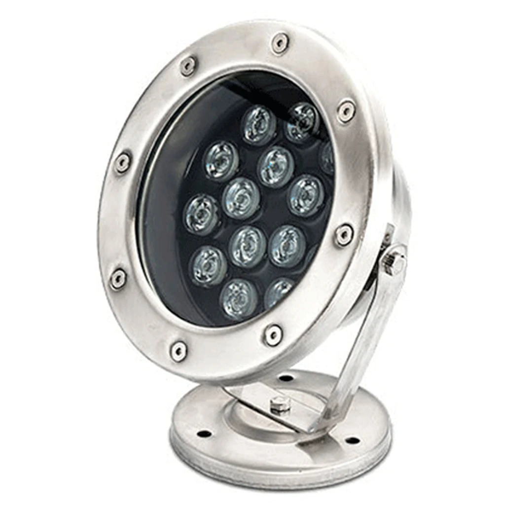 Подводный светодиодный светильник 15 Вт 18 24 В вращающийся подводный прожектор IP68