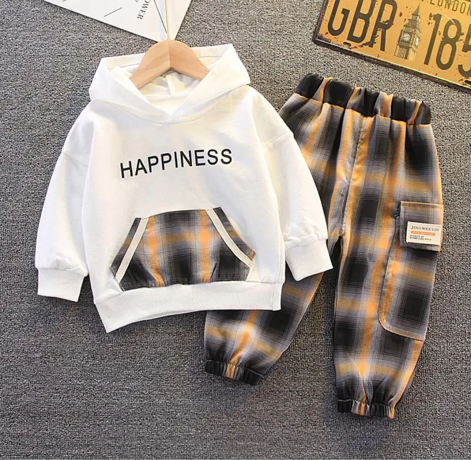 

2021 Netherlands New Style Baby Boy Clothes Long Sleeve Coat+Pants 2PCS Bebes Jogging Kids Girl Tracksuit Suit Baby Twins Sets