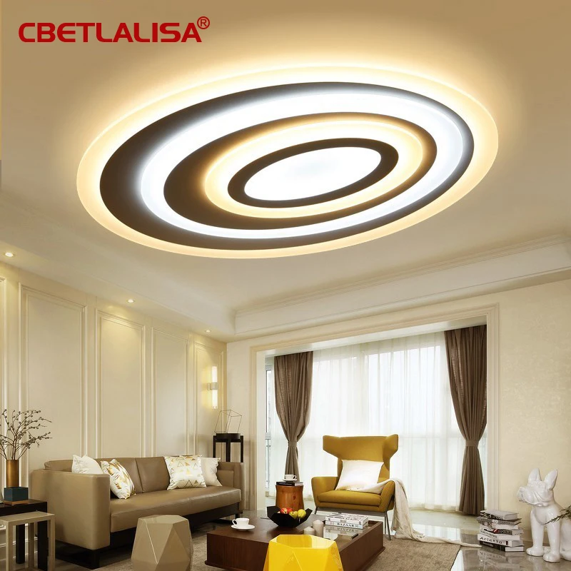 Затемнение Led Потолочные светильник дистанционного управления Современный Для