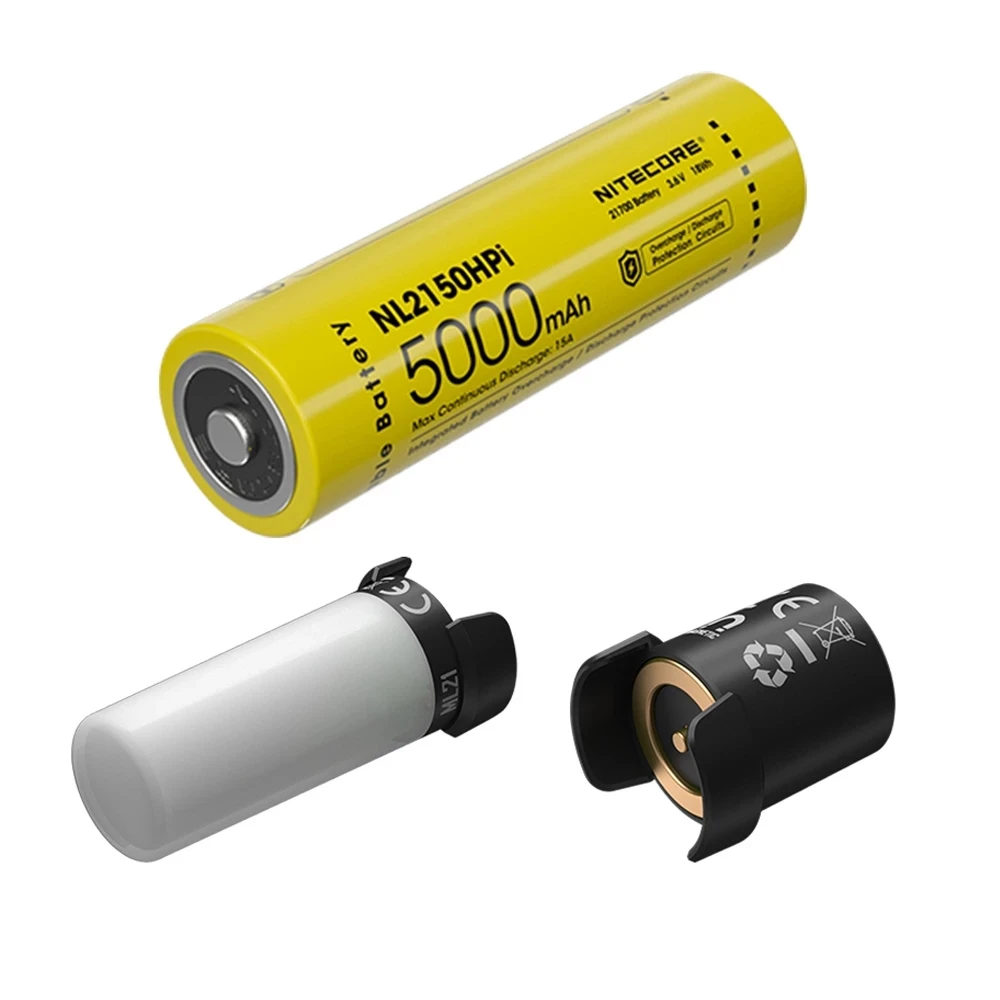 

Умная аккумуляторная система NITECORE 21700 ML21, магнитный светильник MPB21, магнитный внешний аккумулятор NL2150HPi, 5000 мАч, 3,6 В, 15 А, аккумулятор