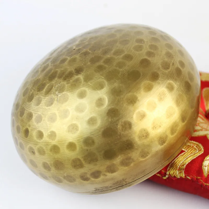 Звуковая чаша Будды из латуни цинского тибетская для йоги медитации шантажа