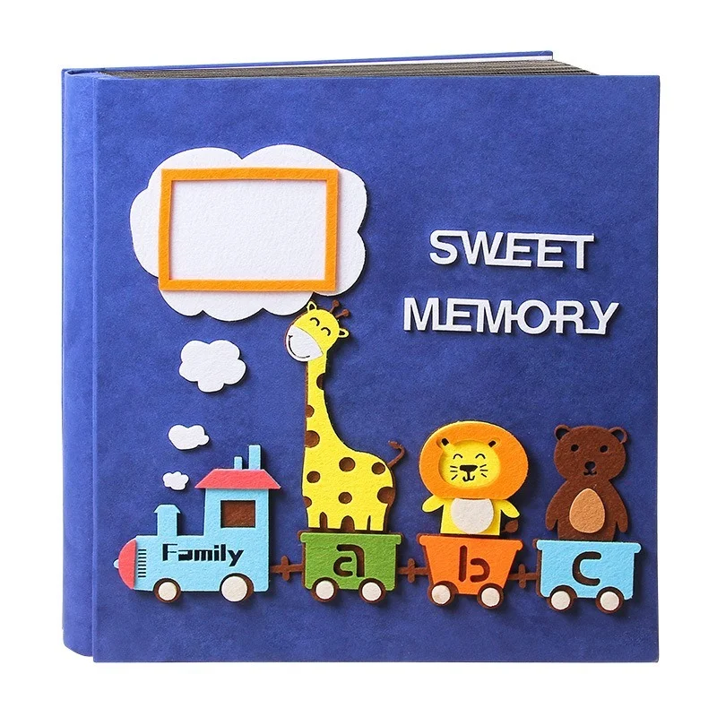 16-inch large-capacity photo album Self-adhesive photo album Generation DIY photo album Child family baby growth photo album