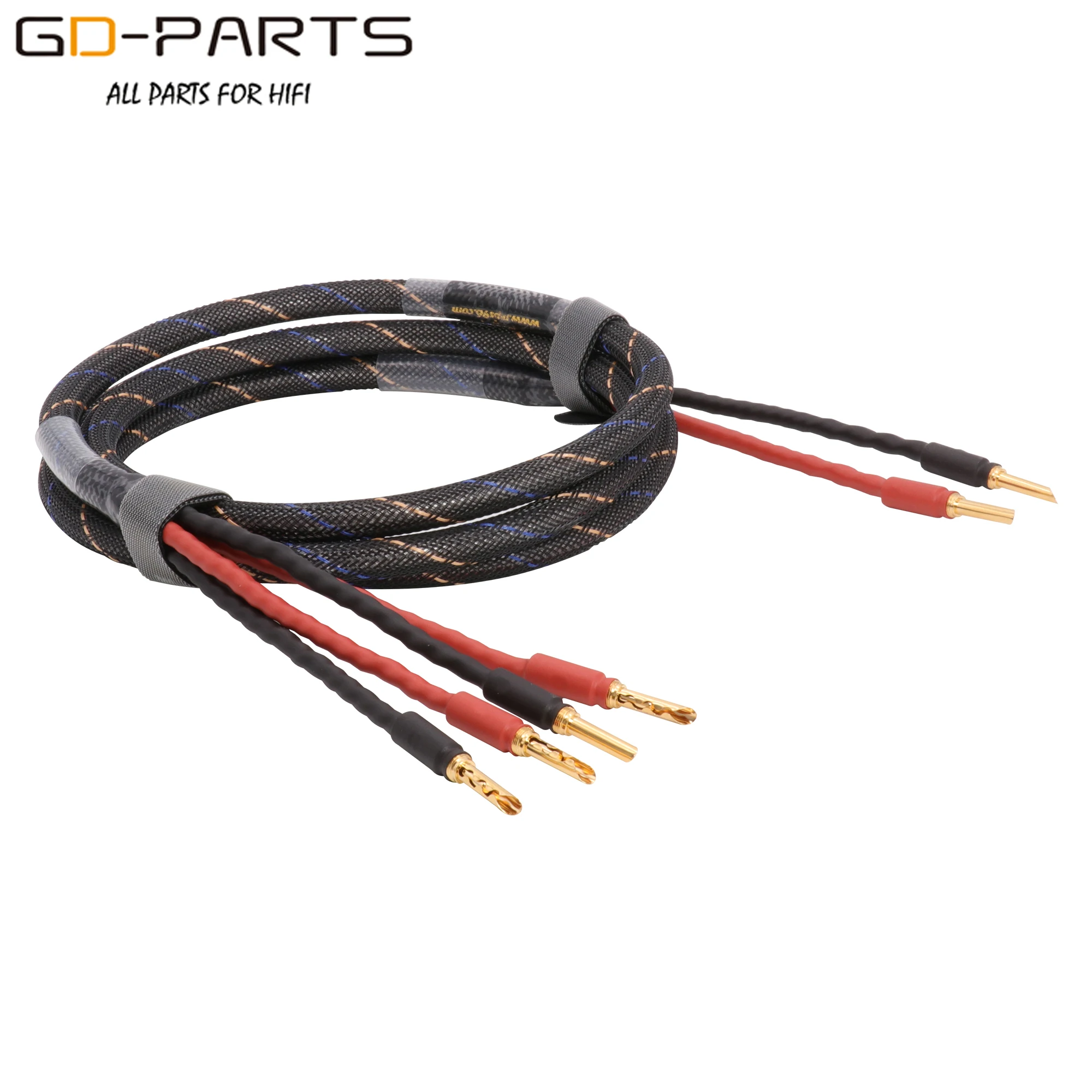 MPS кабель для колонок разделительный провод 2 4 типа банан 5n OFC Hi Fi аудио усилителя