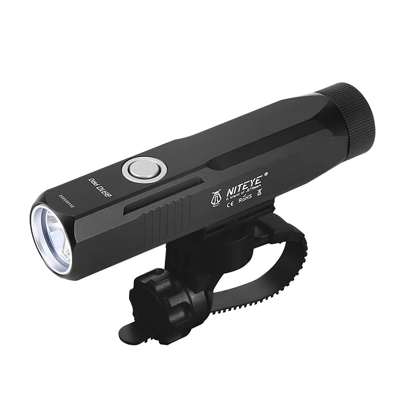 저렴한 JETBeam-BR10GT 1380lm LED 손전등, 6 모드, USB 충전식 자전거 라이트, 미니 휴대용 포켓 토치, 비상 램프, 랜턴