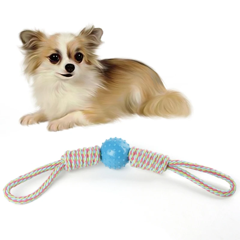 Поставка для домашних животных игрушки собак жевательная игрушка зубы чистые на