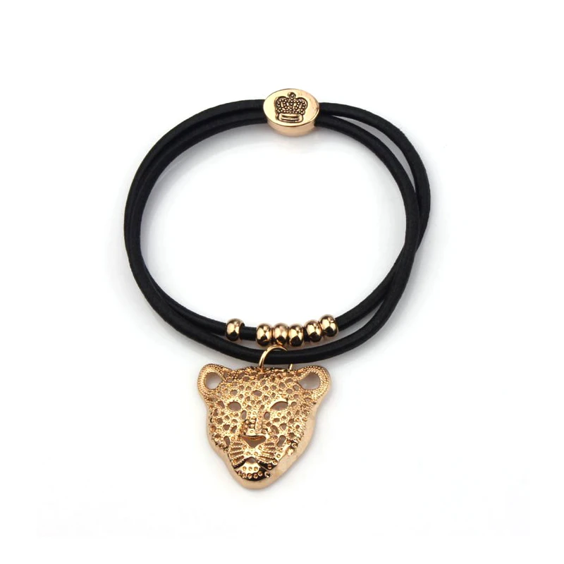 VIVILADY браслет медведь женская прочная эластичная ткань и черной нитью в виде