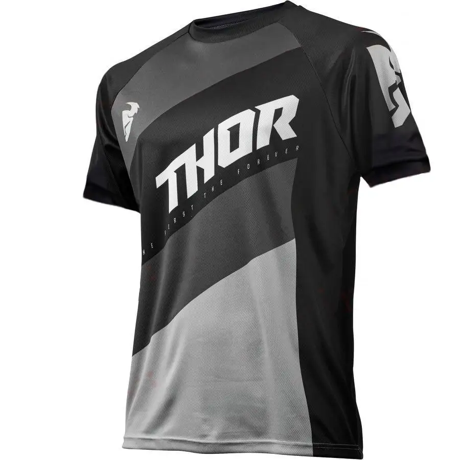 Джерси для горного велосипеда с коротким рукавом мотокросса Bmx велосипедная