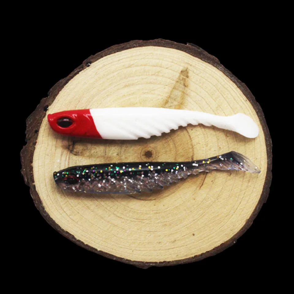 WALK FISH 5 шт./лот Мягкая приманка в виде гольяна свимбейт для рыбной ловли 70 мм 2 6 г