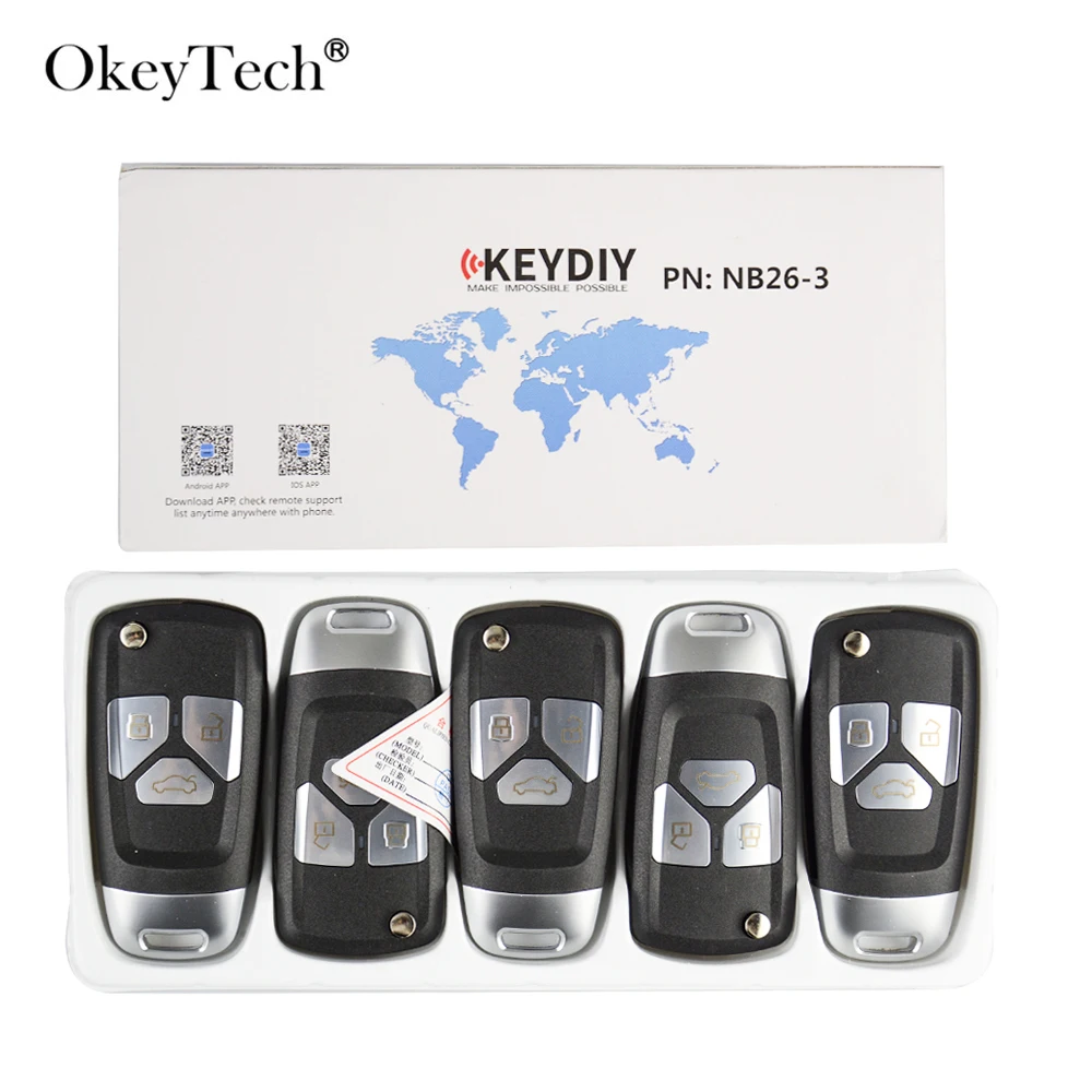 Ключ дистанционного управления OkeyTech NB27 KD Универсальный Многофункциональный