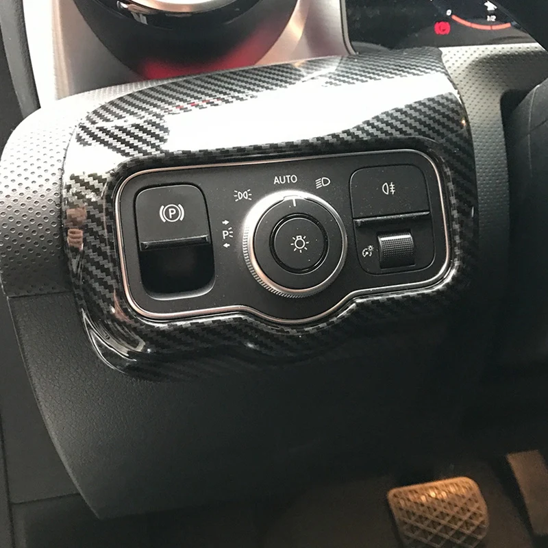 Передняя фара из углеродного волокна для Mercedes Benz A Class A180 A200 A220 A250 W177 2019 2020 |