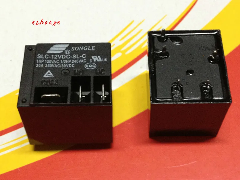 Slc 05vdc slc 09vdc sl c 12vdc 24vdc реле 5 контактный 30A 250VAC воздухокондиционер|Реле| |