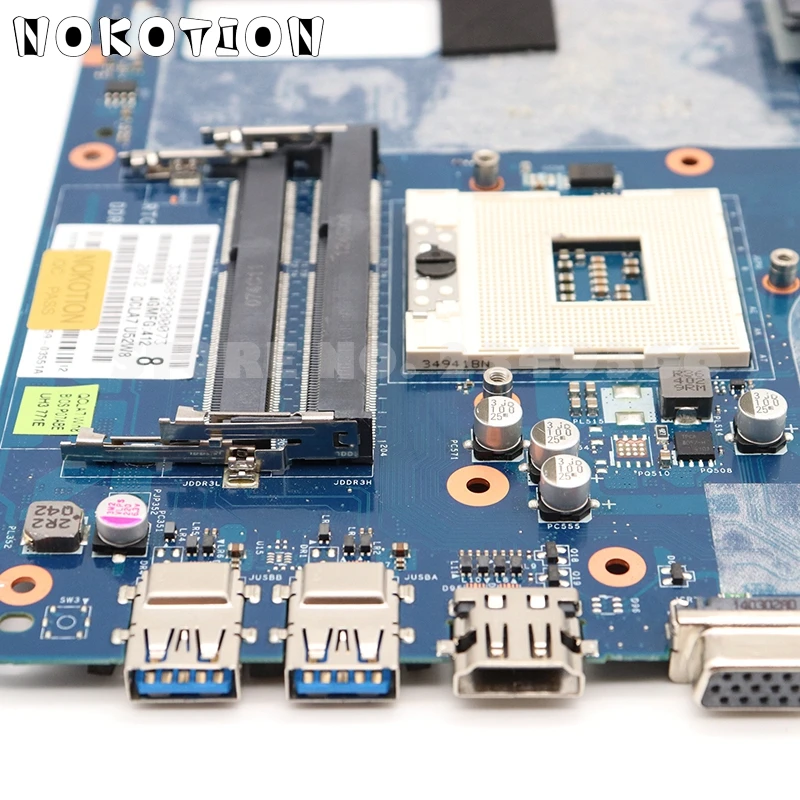 NOKOTION для samsung NP350V5C NP350 Материнская плата ноутбука HM70 UMA DDR3 BA59-03539A BA59-03539B QCLA4 LA-8862P