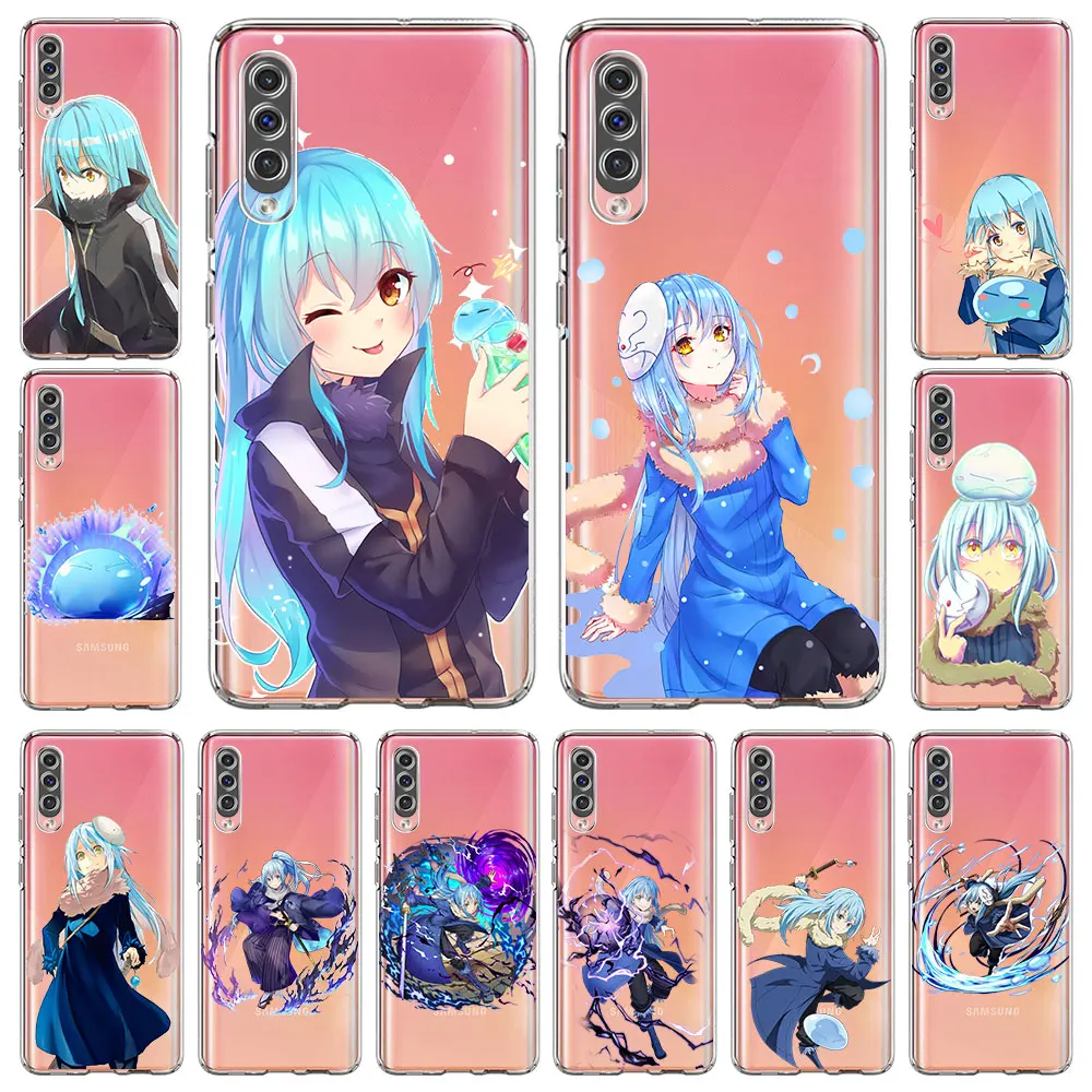 

Demon Slime Rimuru Tempest Anime Phone Case For Samsung Galaxy A50 A70 A20 A12 A30 A10 A40 A10s A20e A20s A02s Clear Soft Cover