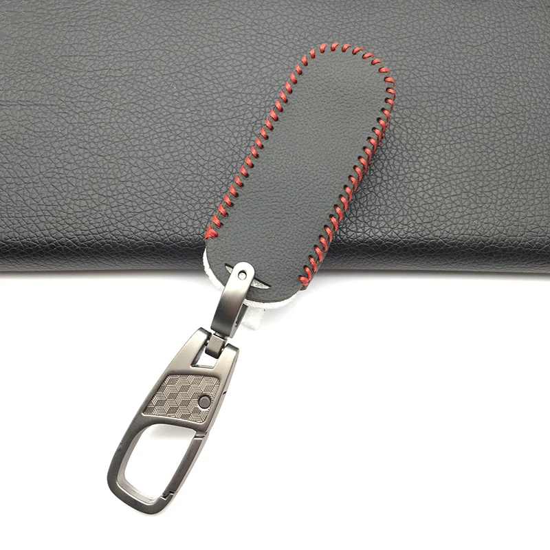

High Quality Soft Leather Car Key Cover Case For Mazda 2 3 5 6 8 Atenza CX5 CX-7 CX-9 MX-5 RX Smart 3 Buttons Key Case Shell