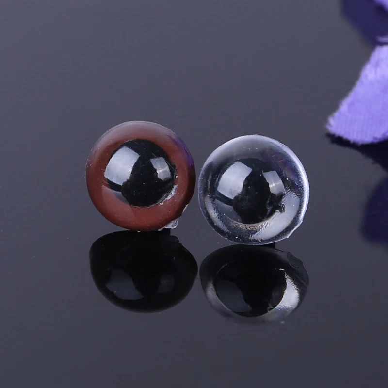 

48pcs/set DIY Multicolor Triangle Nose Round Safety Eyes with Washers for Bear