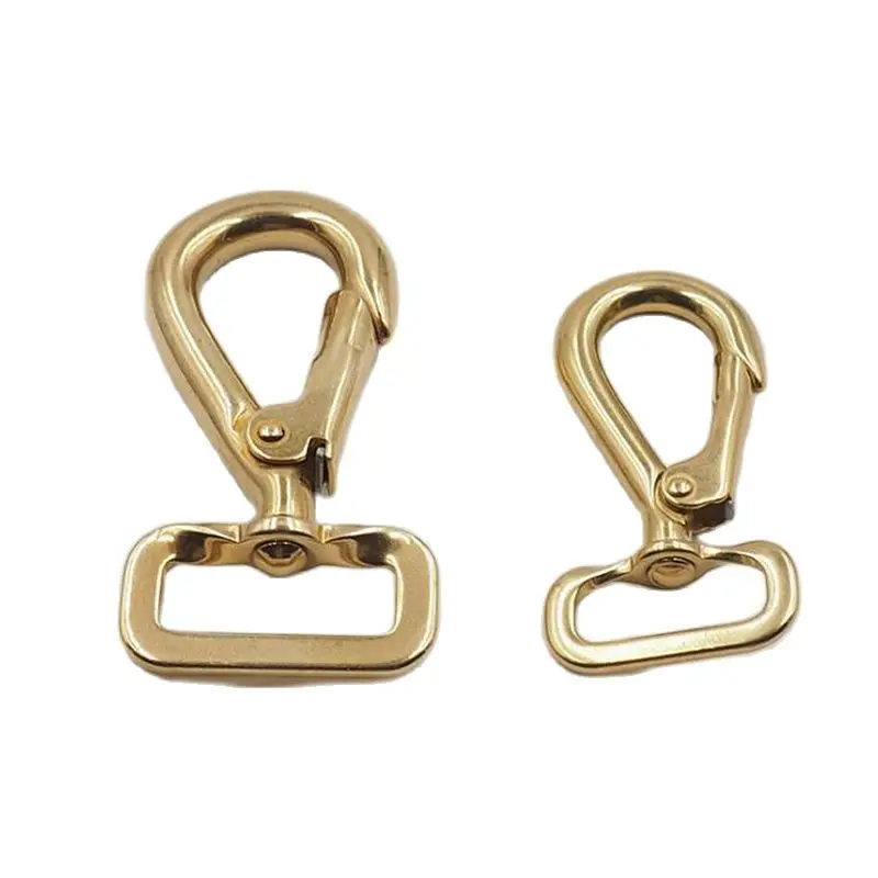 D образное кольцо твердая латунная застежка молния защелкивающееся