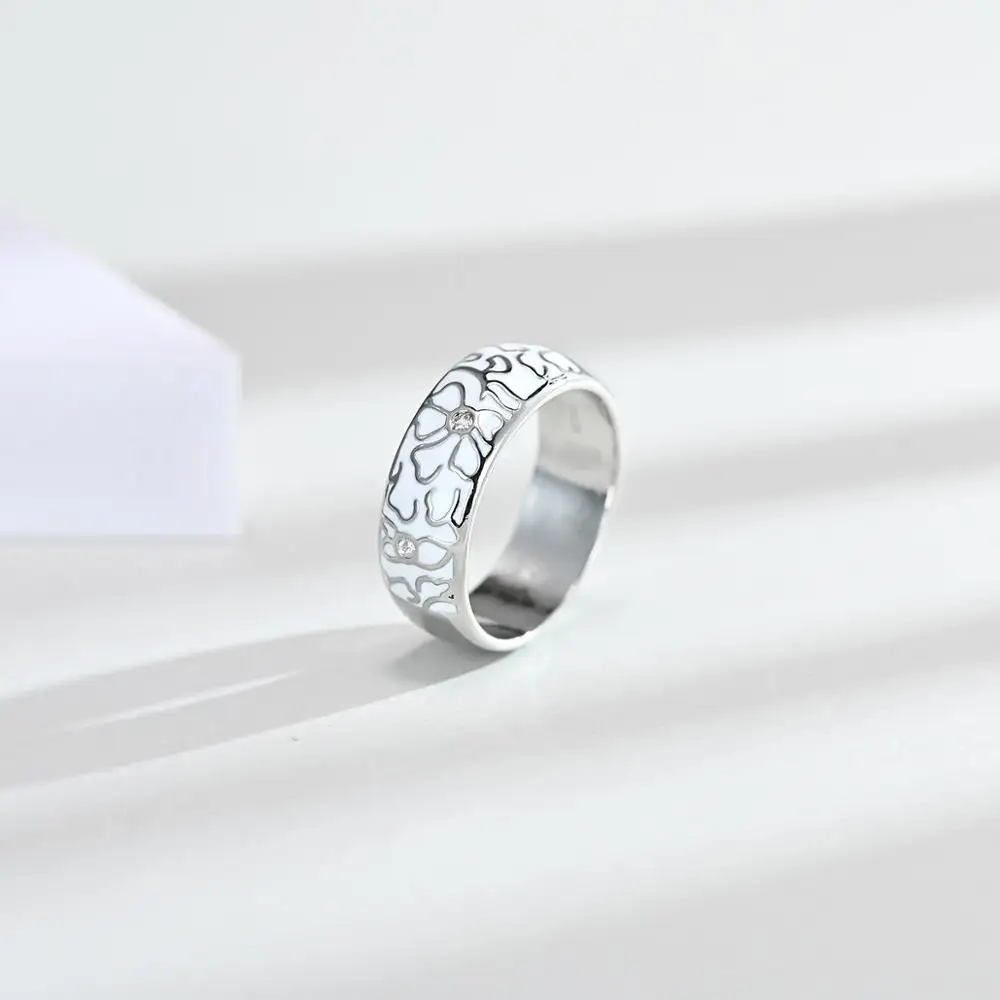 

Personalized Retro Ceramic Rings Earring Jewelry Sets For Women Wedding Party Flowers Imitation Porcelain Pendant Necklace Gift