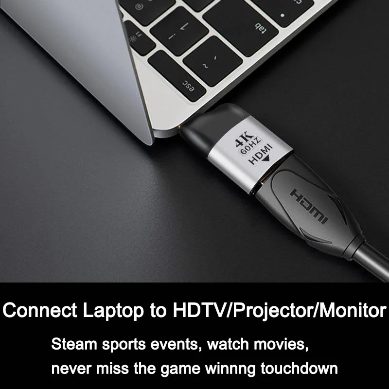 USB C к HDMI адаптер Type кабель 4K 2 0 конвертер для MacBook Samsung S10/S9 Huawei P40 Xiaomi RJ45 |
