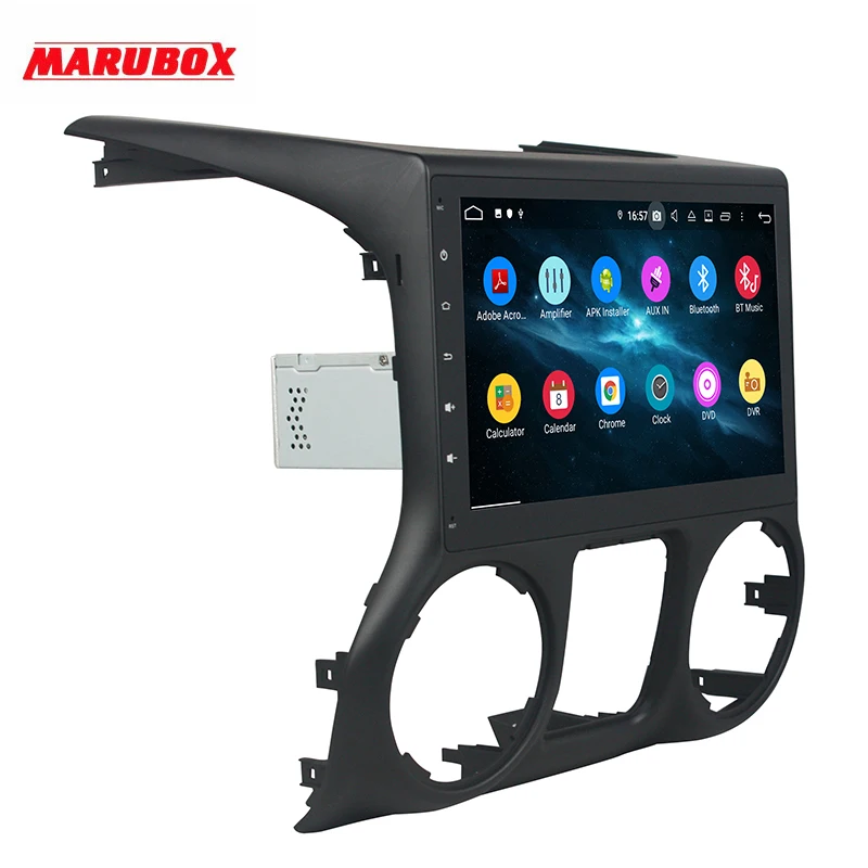 Marubox KD1069 DSP 64 ГБ для Jeep Wrangler Автомобильный мультимедийный плеер Восьмиядерный