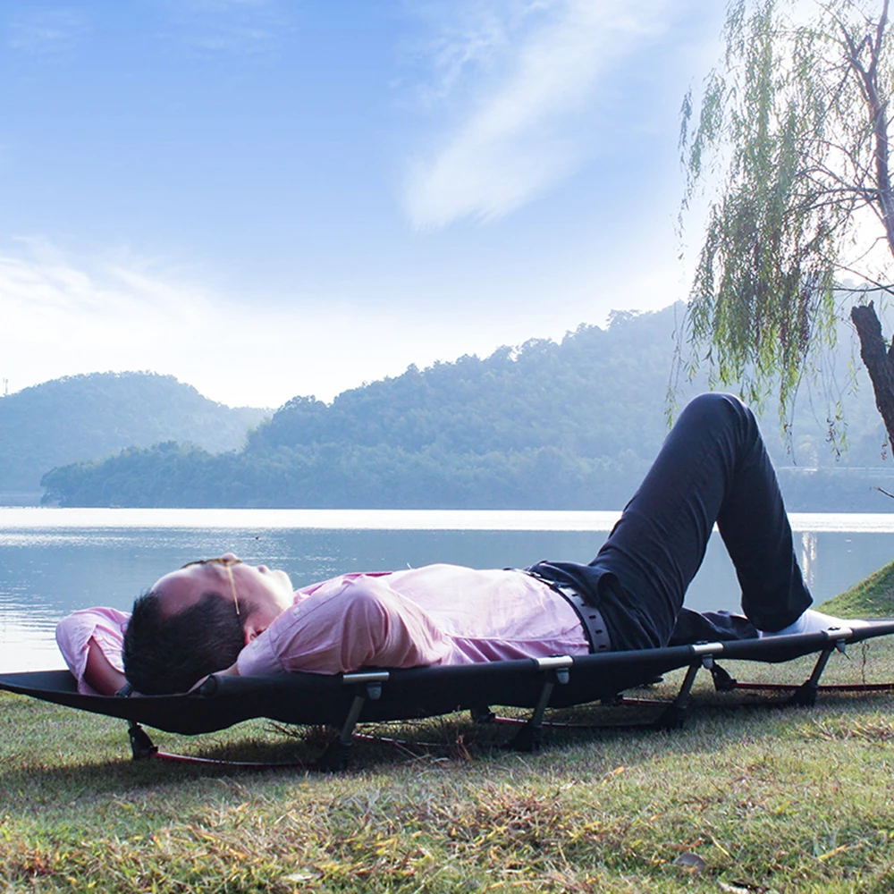 Складная Походная кроватка для одиночного человека складная кровать 330LB с