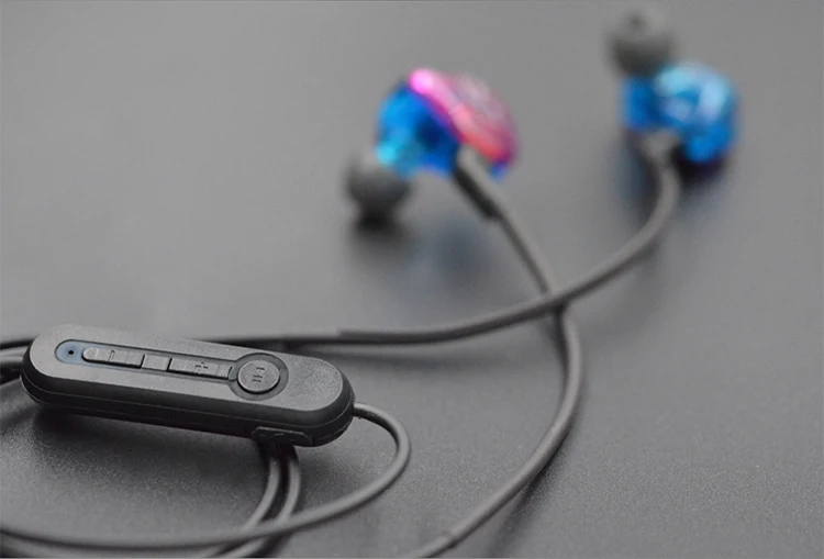 KZ ZS4/ZS5/ZS6/ED16 Bluetooth кабель 4,2 беспроводной Расширенный модуль обновления 85 см кабель для наушники KZ AS10/BA10/ZS10/ZST