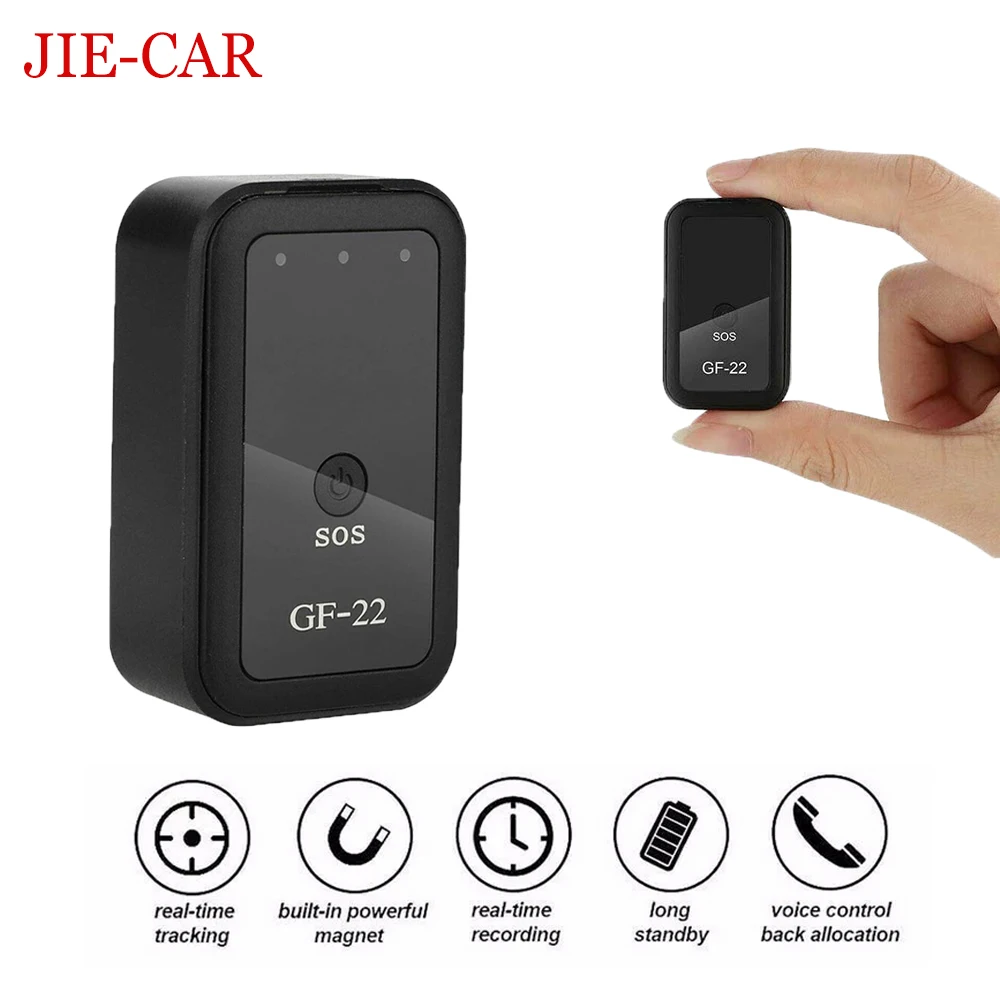 

GF09 GF22 Car GPS Tracker Strong Magnetic Small Location Tracking Device Locator For Car Motorcycle Truck Recording Tracking