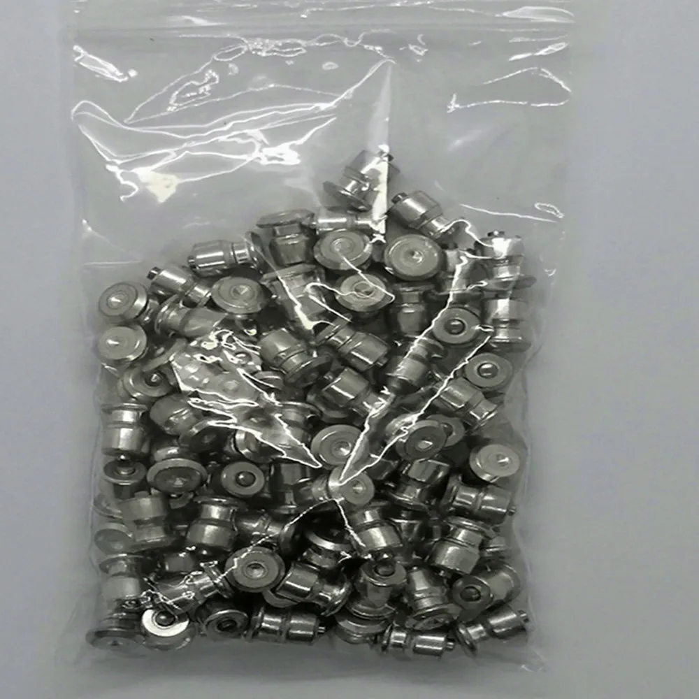 8x10 мм 50 шт. шипы для колес зимние наконечники винты снега льда противоскользящие