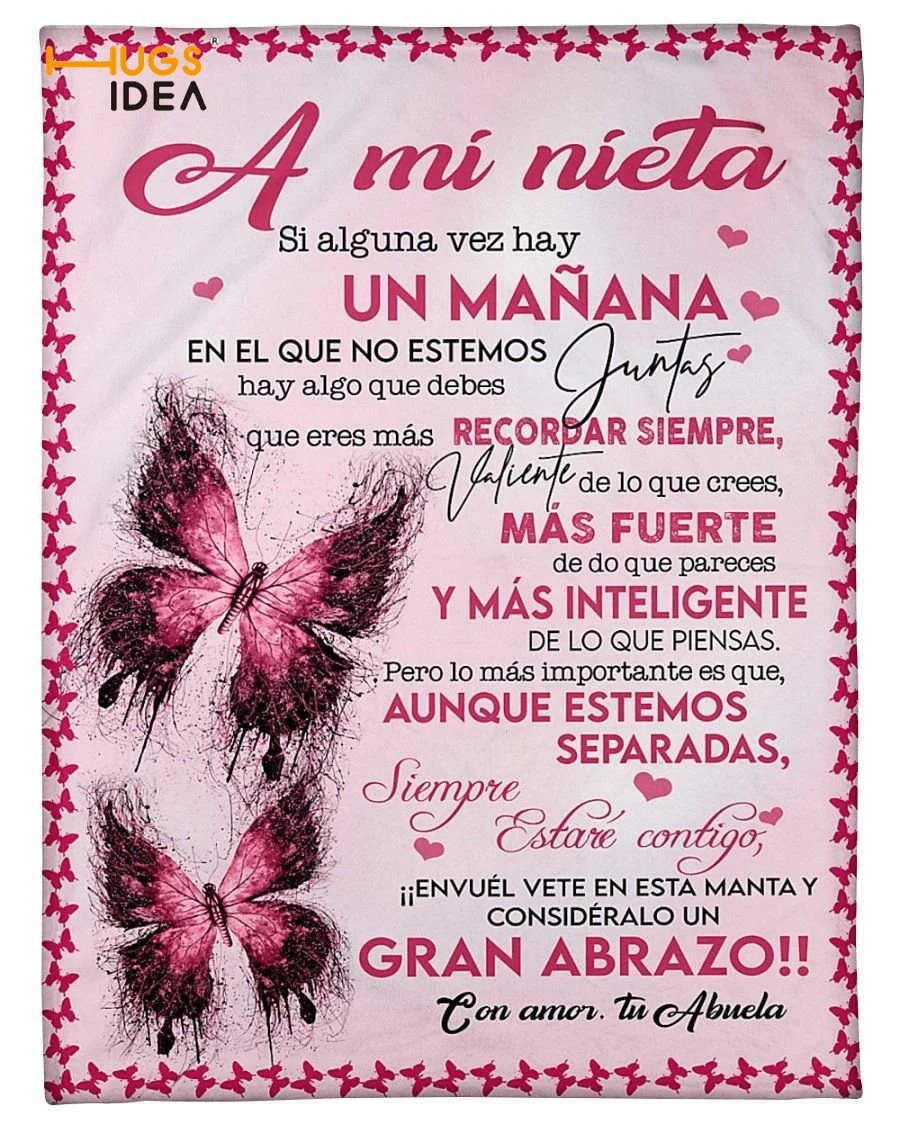 

HUGSIDEA 2021 New Trend Fashion Home Textile Super Warm TO MY MOM Printing Women Autumn Warm Top Throw Blanket Manta Sofá