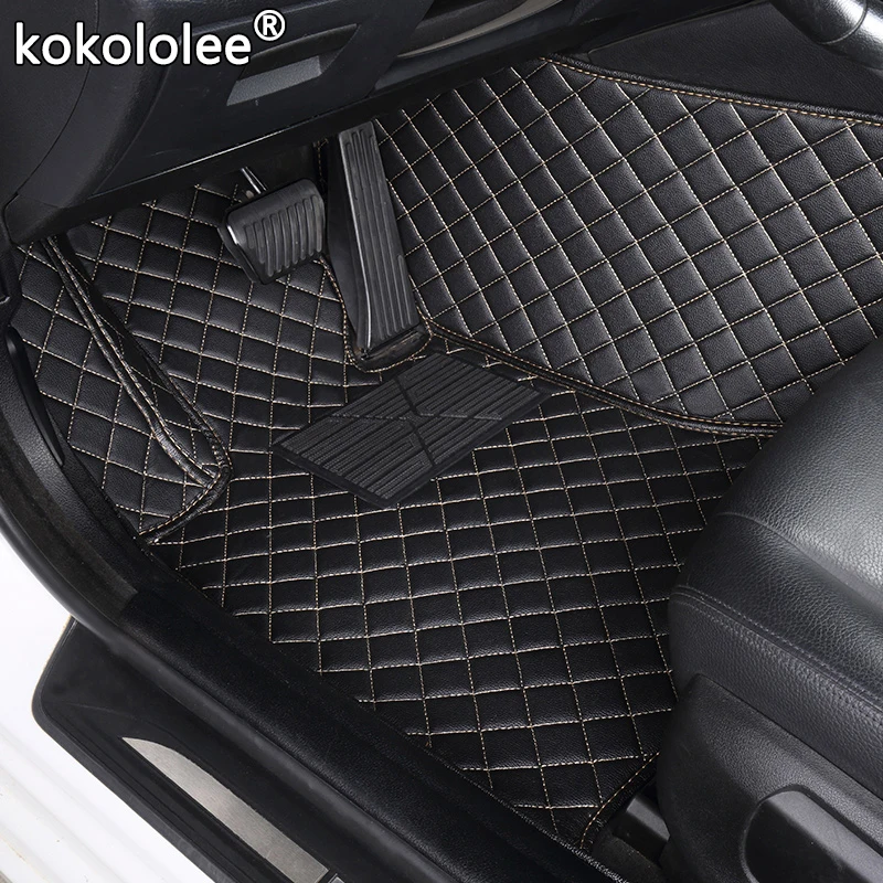 Kokololee пользовательские автомобильные коврики в салон для Audi все модели A1 A3 A8 A7 Q3 | Автомобильные коврики в салон -4000042992286
