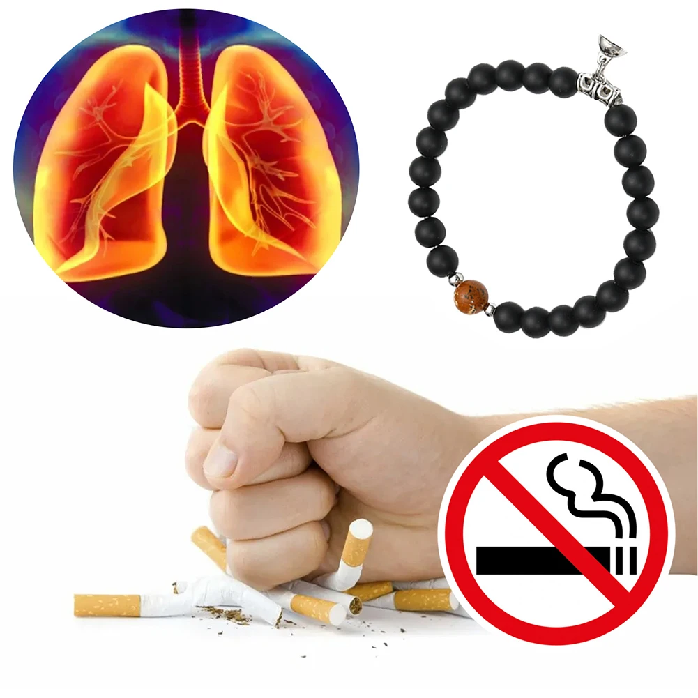 Браслет для мужчин и женщин антитревожный натуральный камень ювелирный браслет