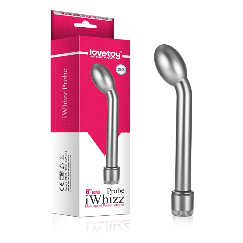 Lovetoy 8 &quotДлинный зонд мульти скоростной Мощный G Spot водонепроницаемый секс