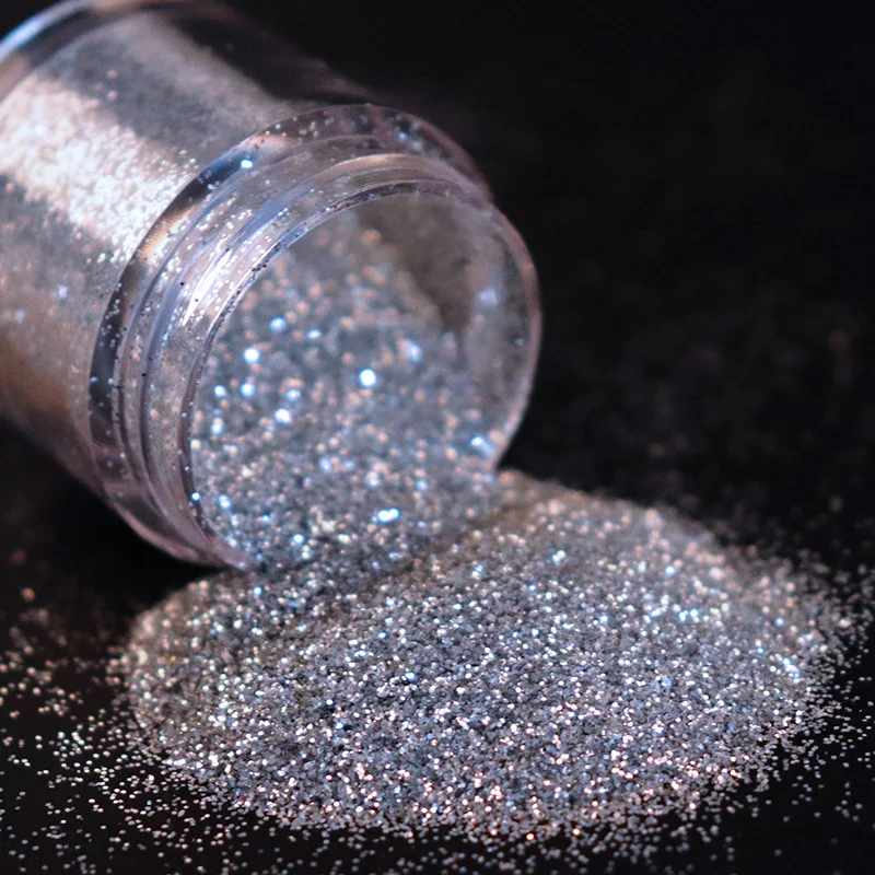 

10g Champagne Gold Glitter Nail Powder Sequins Holographic Shiny Mix Dip Powder Flakes Nail Art Pigment Paillettes for Nails