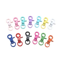 5pcs metal lobster clasps clips car key rings key hooks bag keychain for diy bracelet chain jewelry making findings accessories