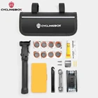 Велосипедный насос CyclingBOX, многофункциональная сумка для велосипедных инструментов, комплекты инструментов для ремонта шин, изысканный насос, быстрая езда Repa