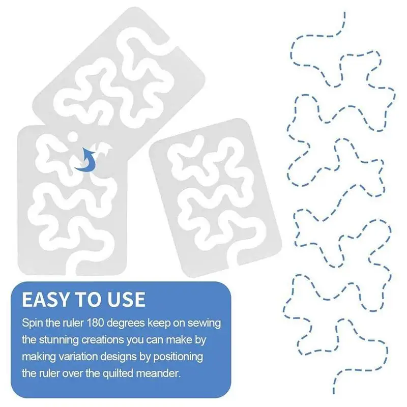 Лоскутный шаблон для квилтинга ручная вышивка линейка рисования шитья футболка