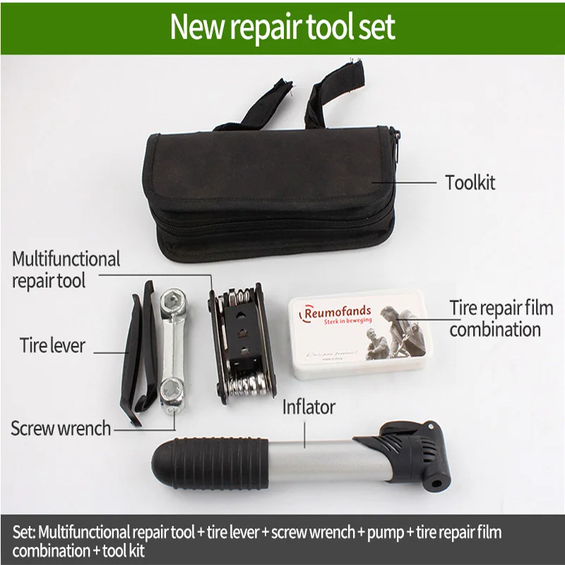 Набор инструментов для ремонта велосипедов аксессуары переносной набор горных с