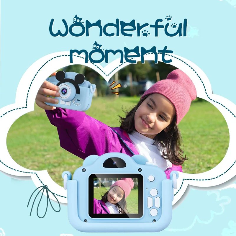 Цифровая мини-камера 32 г с IPS-дисплеем для обучения детей | Игрушки и хобби