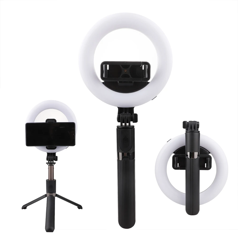 Складсветильник штатив для селфи беспроводная палка со штативом и кольцевым