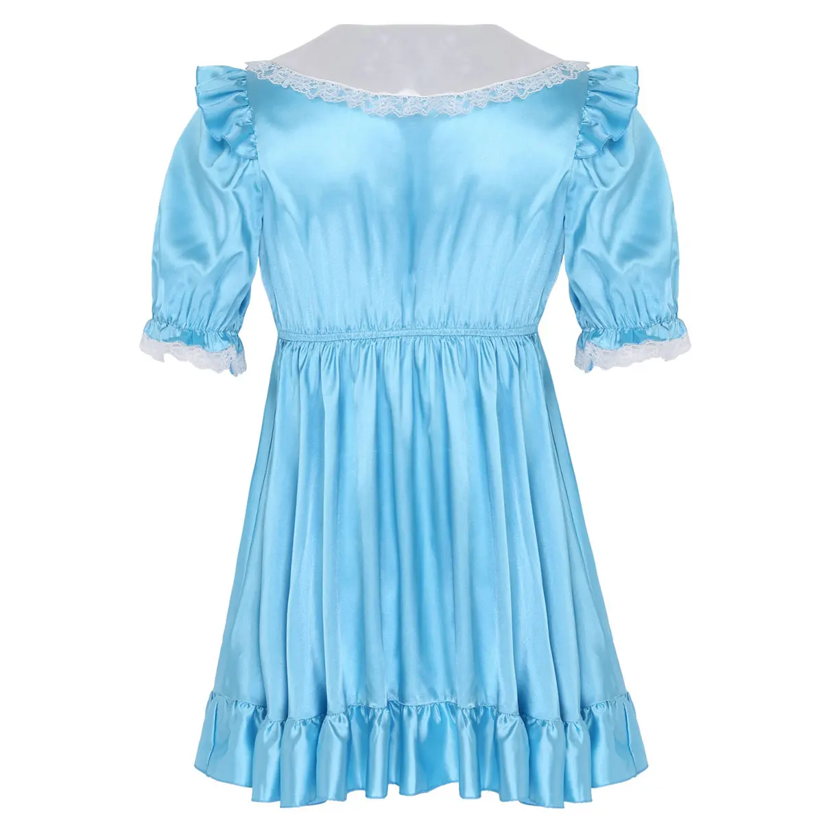 Взрослый ребенок крест комод костюм мужчины кукла Сисси воротник с пышными